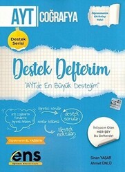 ENS Yayınları YKS AYT Coğrafya Destek Defterim Destek Serisi - 1