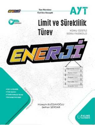 YKS AYT Enerji Limit ve Süreklilik Konu Özetli Soru Fasikülü - 1