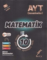 YKS AYT Matematik 10`lu Deneme Video Çözümlü Birey Yayınları - Birey Eğitim Yayınları