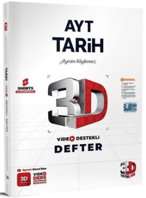 YKS AYT Tarih Video Destekli Defter - 1