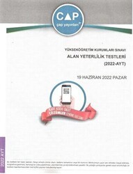 YKS AYT Tıpkı Basım - Çap Yayınları