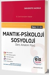 Eis Yayınları YKS - DAF - Mantık Psikoloji Sosyoloji - Eis Yayınları
