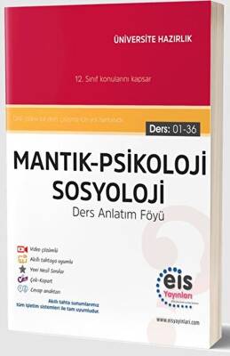Eis Yayınları YKS - DAF - Mantık Psikoloji Sosyoloji - 1
