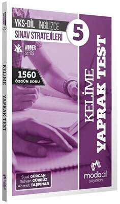 Modadil Yayınları YKS DİL İngilizce Sınav Stratejileri 5 Kelime Yaprak Test - 1