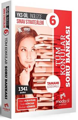 Modadil Yayınları YKS DİL İngilizce Sınav Stratejileri 6 Tüm Konular Çözümlü Soru Bankası - 1
