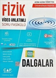 Çap Yayınları YKS TYT AYT Fizik Dalgalar Konu Anlatımlı Soru Bankası Video Çözümlü - 1