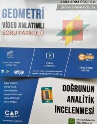 YKS TYT AYT Geometri Doğrunun Analitik İncelenmesi Konu Anlatımlı Soru Bankası Video Çözümlü - Çap Yayınları