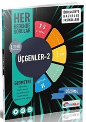 YKS TYT AYT Geometri Üçgenler-2 Her Bedende Sorular 1. Seri Video Çözümlü - Köşebilgi Yayınları