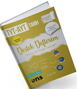 ENS Yayınları YKS TYT AYT Tarih Destek Defterim Destek Serisi - 1