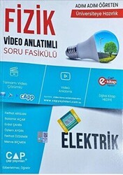 Çap Yayınları YKS TYT AYT Üniversite Hazırlık Elektrik Konu Anlatımlı Soru Bankası Video Çözümlü - 1