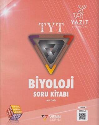 Yazıt Yayıncılık YKS TYT Biyoloji Soru Kitabı Venn Serisi - 1