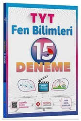 Sonuç Yayınları YKS TYT Fen Bilimleri 15 Deneme Video Çözümlü - Sonuç Yayınları