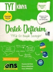 ENS Yayınları YKS TYT Kimya Destek Defterim Destek Serisi - ENS Yayınları