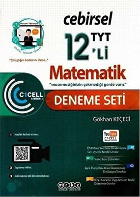 Merkez Yayınları YKS TYT Matematik Cebirsel 12 Li Deneme Seti - 1