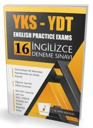 YKS-YDS English Practice Exams 16 İngilizce Deneme Sınavı - Pelikan Tıp Teknik Yayıncılık