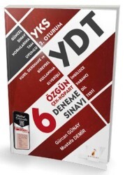 YDT İngilizce Çek Kopar 6 Özgün Deneme Sınavı Dijital Çözümlü - Pelikan Tıp Teknik Yayıncılık