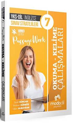 Modadil Yayınları YKSDİL İngilizce Sınav Stratejileri Okuma Kelime Çalışmaları - 1