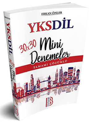 Erkan Önler YKSDİL Mini Denemeler Çözümlü - 1