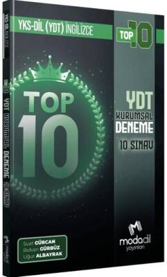 YKSDİL YDT Top 10 Kurumsal Deneme - 1