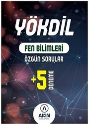 Akın Dil Eğitim YÖKDİL Fen Bilimleri Özgün Sorular ve 5 Deneme - 1