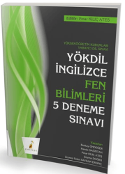Pelikan Tıp Teknik Yayıncılık YÖKDİL İngilizce Fen Bilimleri 5 Deneme Sınavı - Pelikan Tıp Teknik Yayıncılık