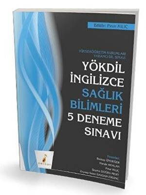 Pelikan Tıp Teknik Yayıncılık YÖKDİL İngilizce Sağlık Bilimleri 5 Deneme Sınavı - 1