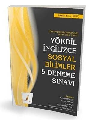 Pelikan Tıp Teknik Yayıncılık YÖKDİL İngilizce Sosyal Bilimler 5 Deneme Sınavı - 1