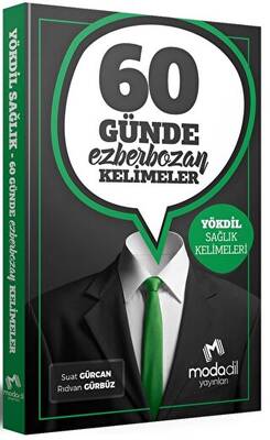 Modadil Yayınları YÖKDİL Sağlık 60 Günde Ezber Bozan Kelimeler - 1