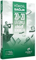Modadil Yayınları YÖKDİL Sağlık Bilimleri 20×20 Mini Denemeler - Modadil Yayınları