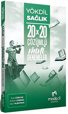 Modadil Yayınları YÖKDİL Sağlık Bilimleri 20×20 Mini Denemeler - 1