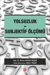 Yolsuzluk ve Subjektif Ölçümü - Ekin Basım Yayın