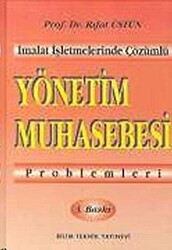 Yönetim Muhasebesi Problemleri - Bilim Teknik Yayınevi