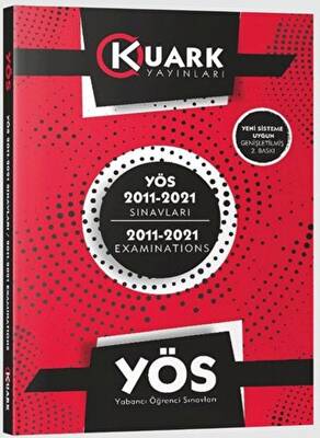 Kuark Yayınları YÖS 2011-2021 Sınavları - 1