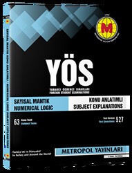 YÖS Sayısal Mantık Konu Anlatımlı Soru Bankası - Metropol Yayınları