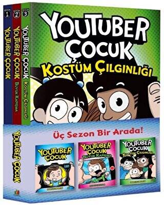 Youtuber Çocuk Set 3 Kitap - 1