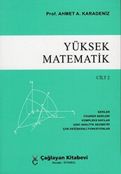 Yüksek Matematik Cilt: 2 - Çağlayan Kitabevi