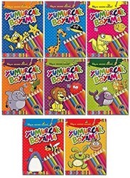 Yumurcak Boyama Kitabı 8 Kitap Takım - Karatay Çocuk