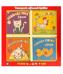 Yumuşacık Eğlenceli Öyküler 4 Kitap - Net Çocuk Yayınları
