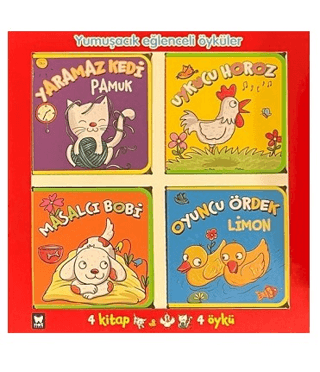 Yumuşacık Eğlenceli Öyküler 4 Kitap - 1