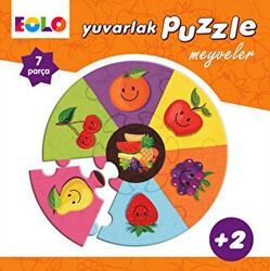 Yuvarlak Puzzle - Meyveler - Eolo Yayıncılık