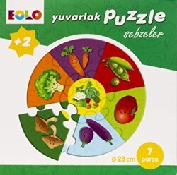 Yuvarlak Puzzle - Sebzeler - Eolo Yayıncılık