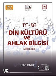 YZ YKS TYT AYT Din Kültürü ve Ahlak Bilgisi Soru Kitabı - YZ Yayınları