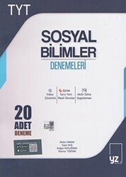 YZ YKS TYT Sosyal Bilimler 20 Deneme - YZ Yayınları