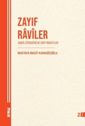 Zayıf Raviler - Marmara Üniversitesi İlahiyat Fakültesi Vakfı