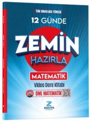 Matematik 12 Günde Zemin Hazırla Matematik Video Ders Kitabı - 1