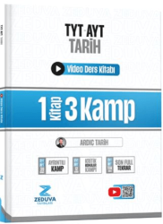 Zeduva Yayınları Tarih TYT - AYT Tarih 1 Kitap 3 Kamp Video Ders Kitabı - Zeduva Yayınları