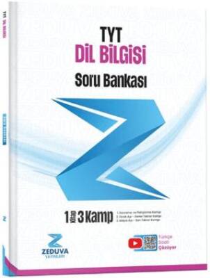Zeduva Yayınları TYT Dil Bilgisi 1 Kitap 3 Kamp Soru Bankası - 1