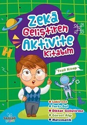 Zeka Geliştiren Aktivite Kitabım - Yeşil Kitap - Sancak Çocuk