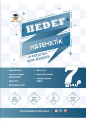 Zeka Küpü Yayınları 7. Sınıf Matematik Hedef Uygulamalı Soru Bankası - Zeka Küpü Yayınları