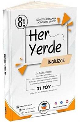 Zeka Küpü Yayınları 8. Sınıf Her Yerde İngilizce 31 Föy - 1